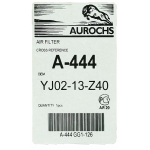 Фото фильтр воздушный aurochs a-444 (yj02-13-z40) воздушный (круглый)