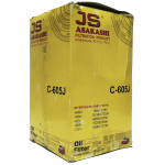 Фото фильтр масляный js asakashi c-605j масляный (резьба)