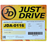 Фото фильтр воздушный just drive jda-0116 (a-274, a-563) воздушный (круглый)