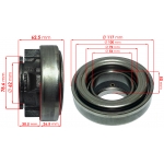 Фото подшипник выжимной koyo rcts70sa-8b - mmc fuso me632040 (ø56x117 w62.5 mm) выжимные подшипники