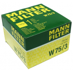 Фото фильтр масляный mann filter w75/3 (c-0001) масляный (резьба)