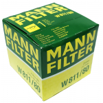 Фото фильтр масляный mann w811/80 (c-304) масляный (резьба)