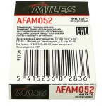 Фото фильтр воздушный miles afam052 (a-3015, a-3016) воздушный (круглый)