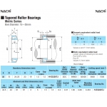Фото подшипник ступичный nachi h-e32207j (ø35x72 w23/19) подшипники ступичные