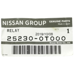 Фото реле стартера nissan 25230-0t000 (12v) реле стартера