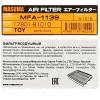Фото фильтр воздушный masuma mfa-1139 (a-1016) воздушный (прямоугольный)