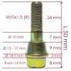 Фото шпилька mazda w782-26-117 шпильки