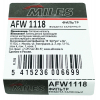 Фото фильтр салонный miles afw-1118 (toyota 88568-02030) салонный фильтр