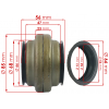 Фото подшипник подвесной zevs cob-7020 - hino 300 (ø 40 mm) подвесные подшипники