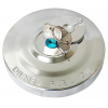 Фото крышка топливного бака zevs tw09-01227 (ø 78 mm) с ключом крышки топливного бака