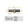 Шпилька Masuma MLS-072 (Toyota 90942-02051) Левая